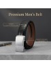 VRLEGEND Luxury Leather Men Belt VR-AU-CRO-BL