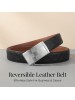 VRLEGEND Luxury Leather Men Belt VR-AU-CH-BL