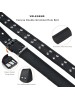 VRLEGEND Utility Canvas Belt Sport Webbing Belt with Double Prong Buckle